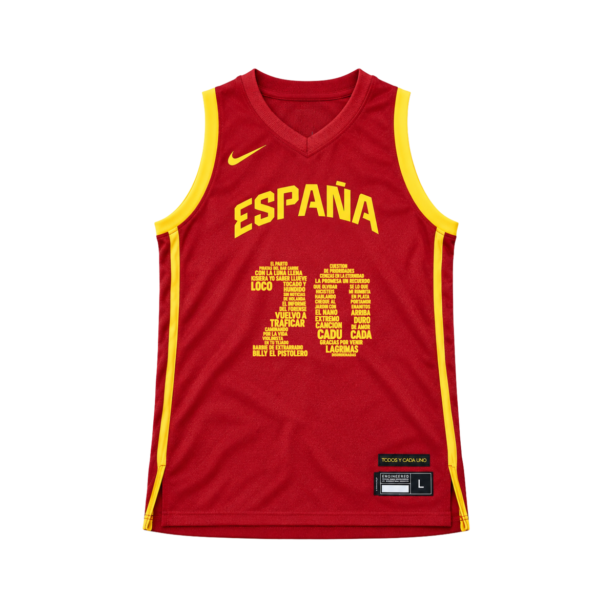 Beny JR camiseta personalizada